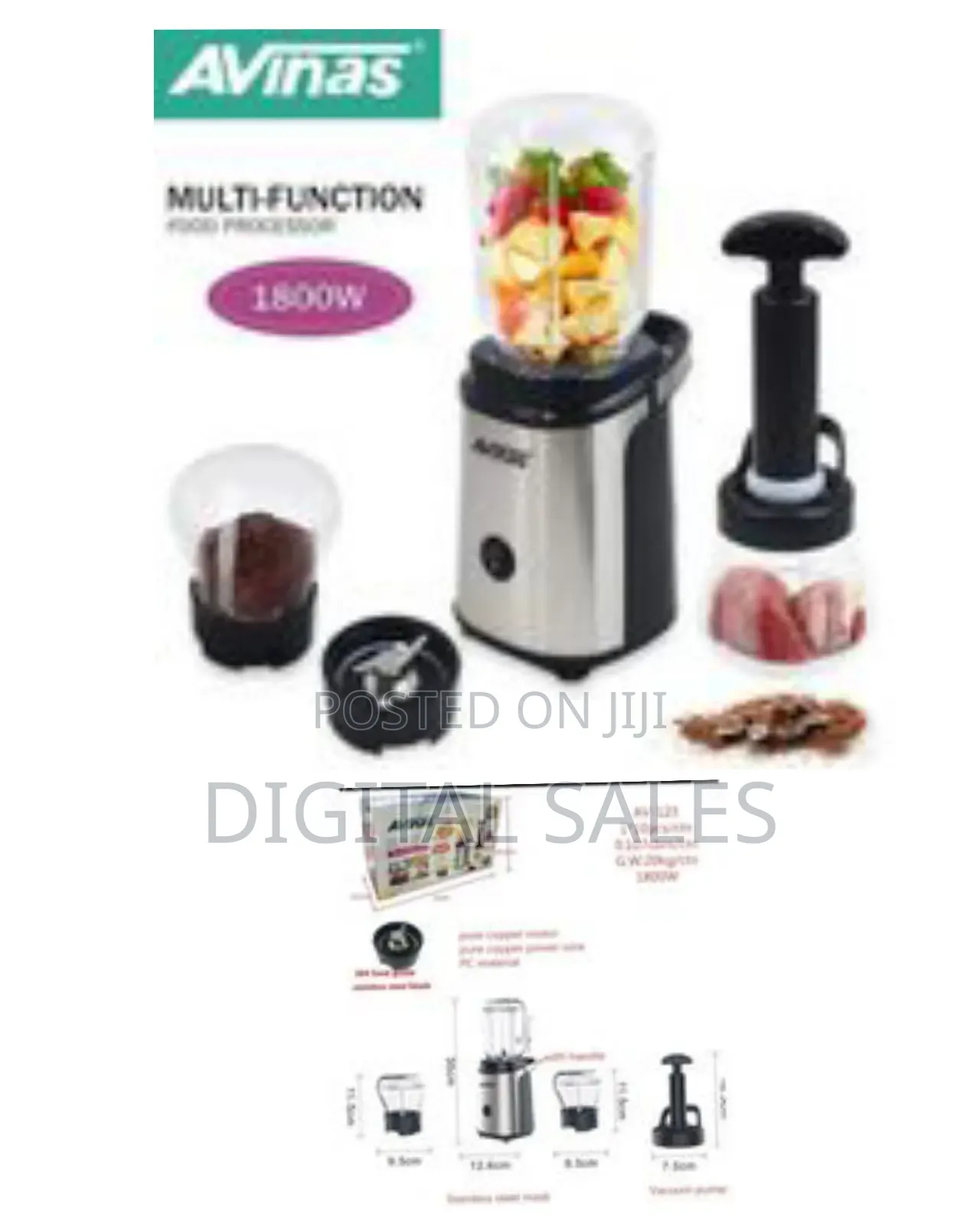 Avinas Multi-Function Electric Blender Cell Wall Breaking Food Process
