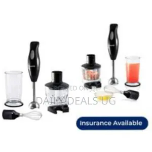Saachi 4 in 1 Multi - Purpose Hand Blender /Chopper-Black
