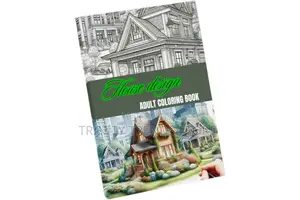 House Coloring Book for Adults and Teens.