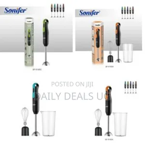 Sonifer 3in1 Promotional Household Stainless Steel Blade Hand Blender