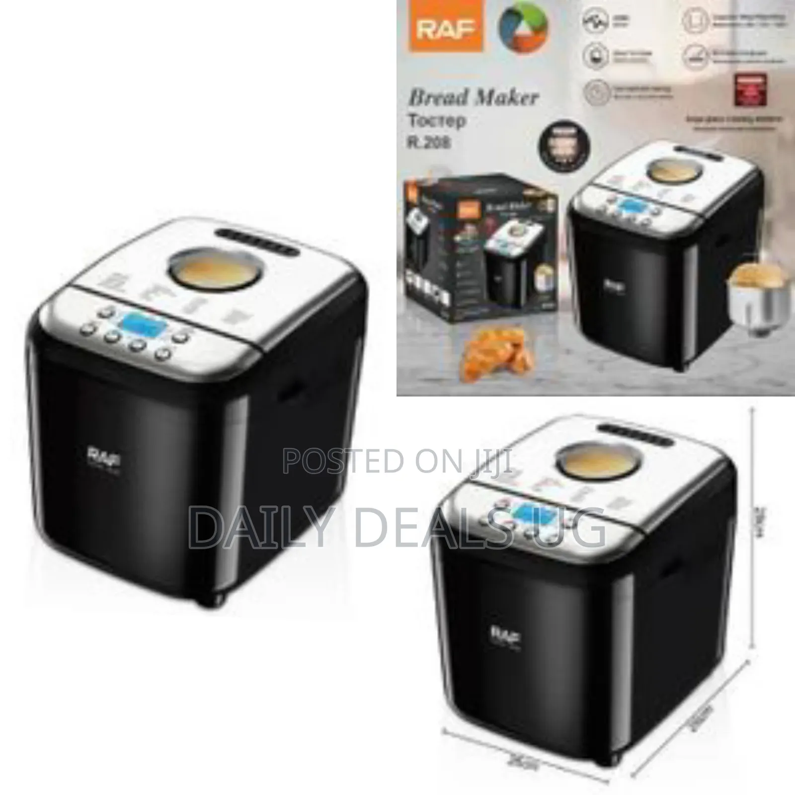 Raf 19 Program Card Slot Design Automatic Electric Bread Maker
