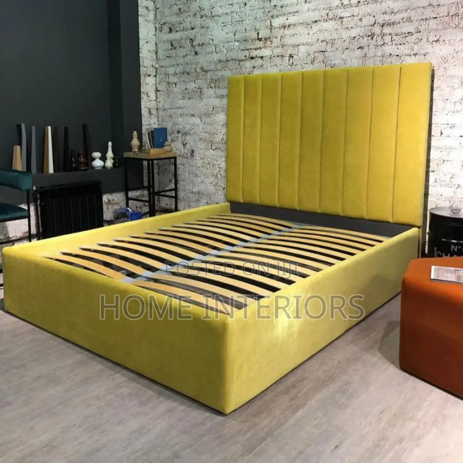 Light Mastered Yellow Bed