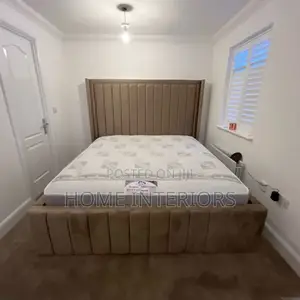 Coffee Brown Colored Bed