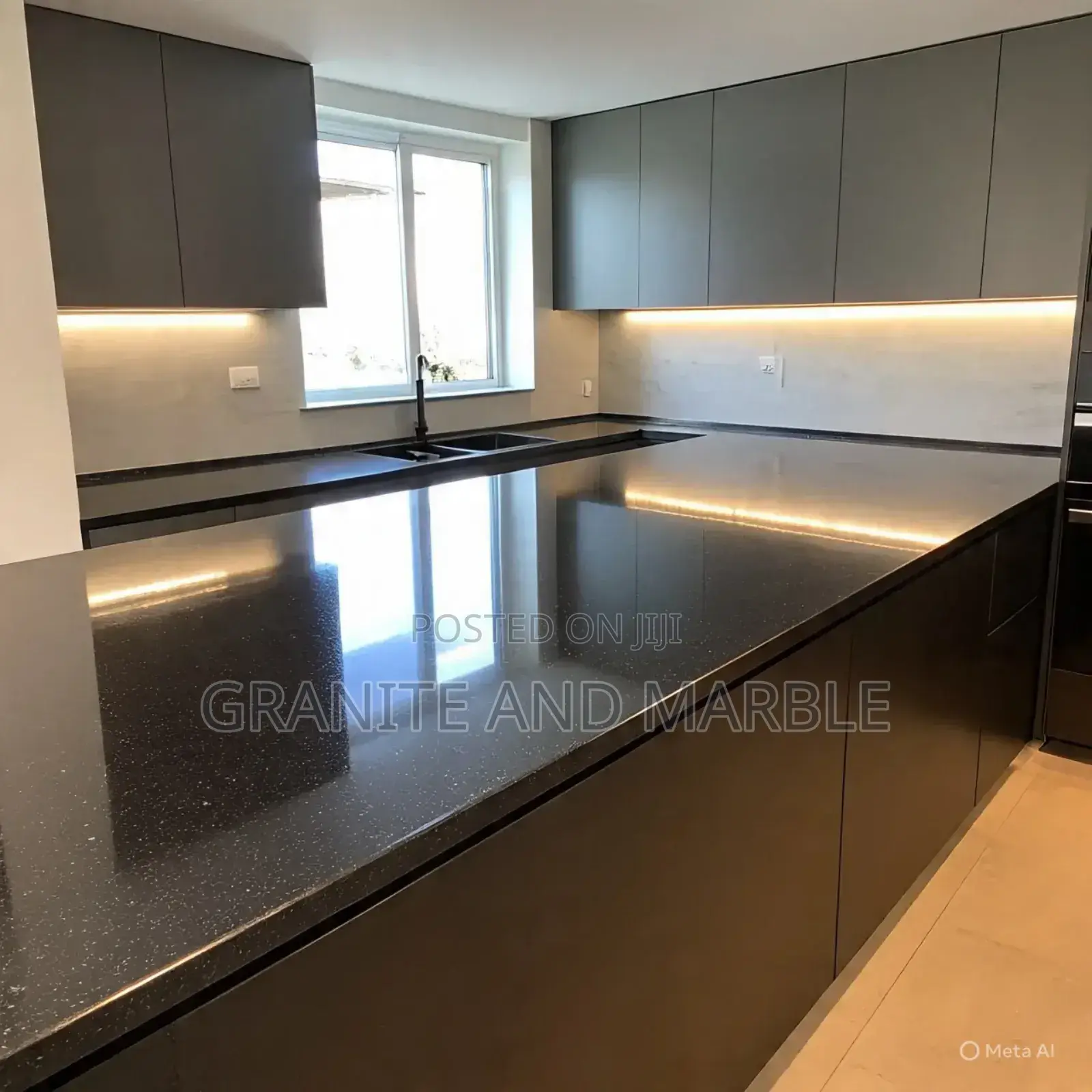 Black Granite Kitchen Tops –