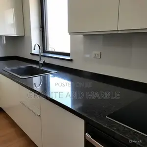 Black Galaxy Granite – Kitchen Countertops