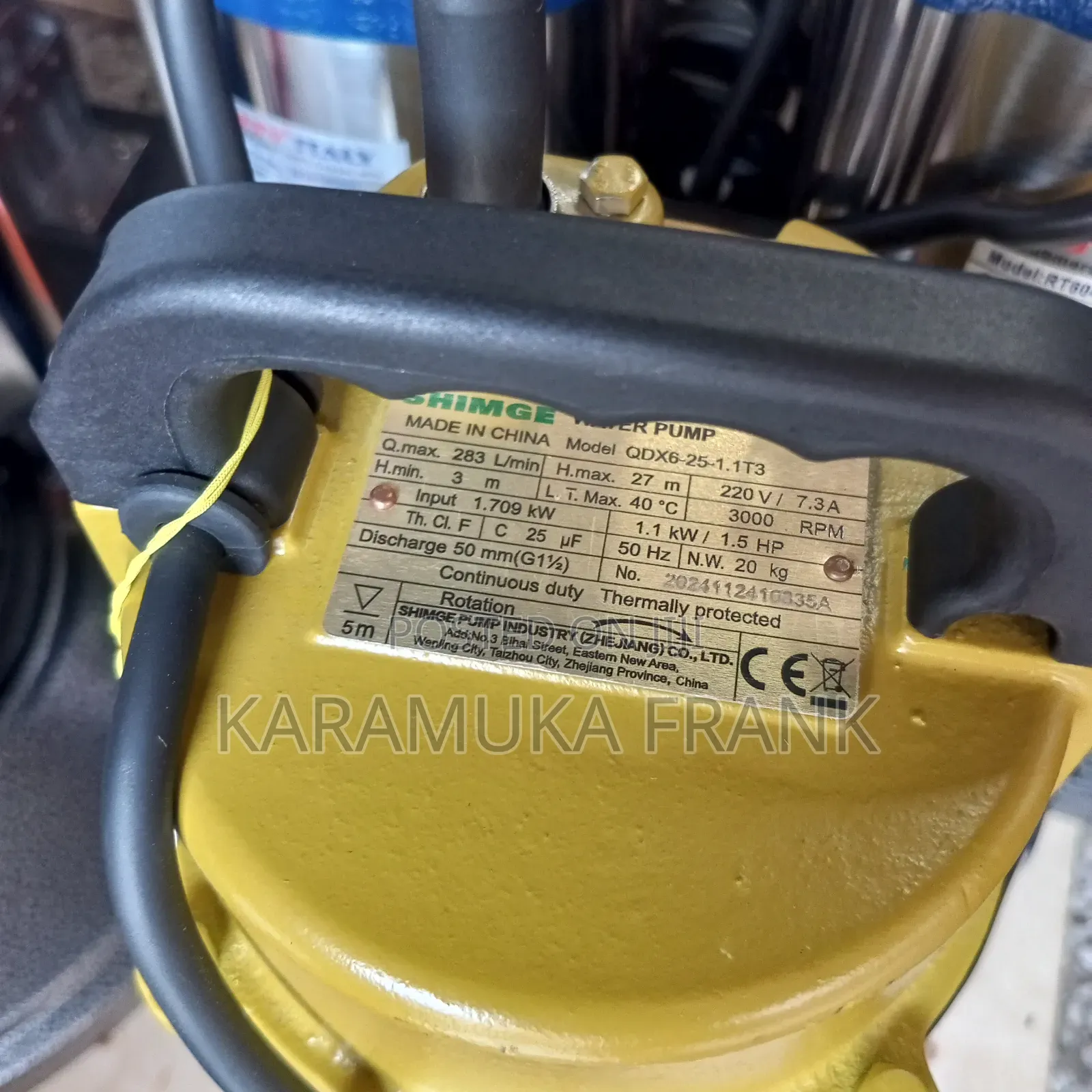 Sewage Pumps/Dirty Pumps