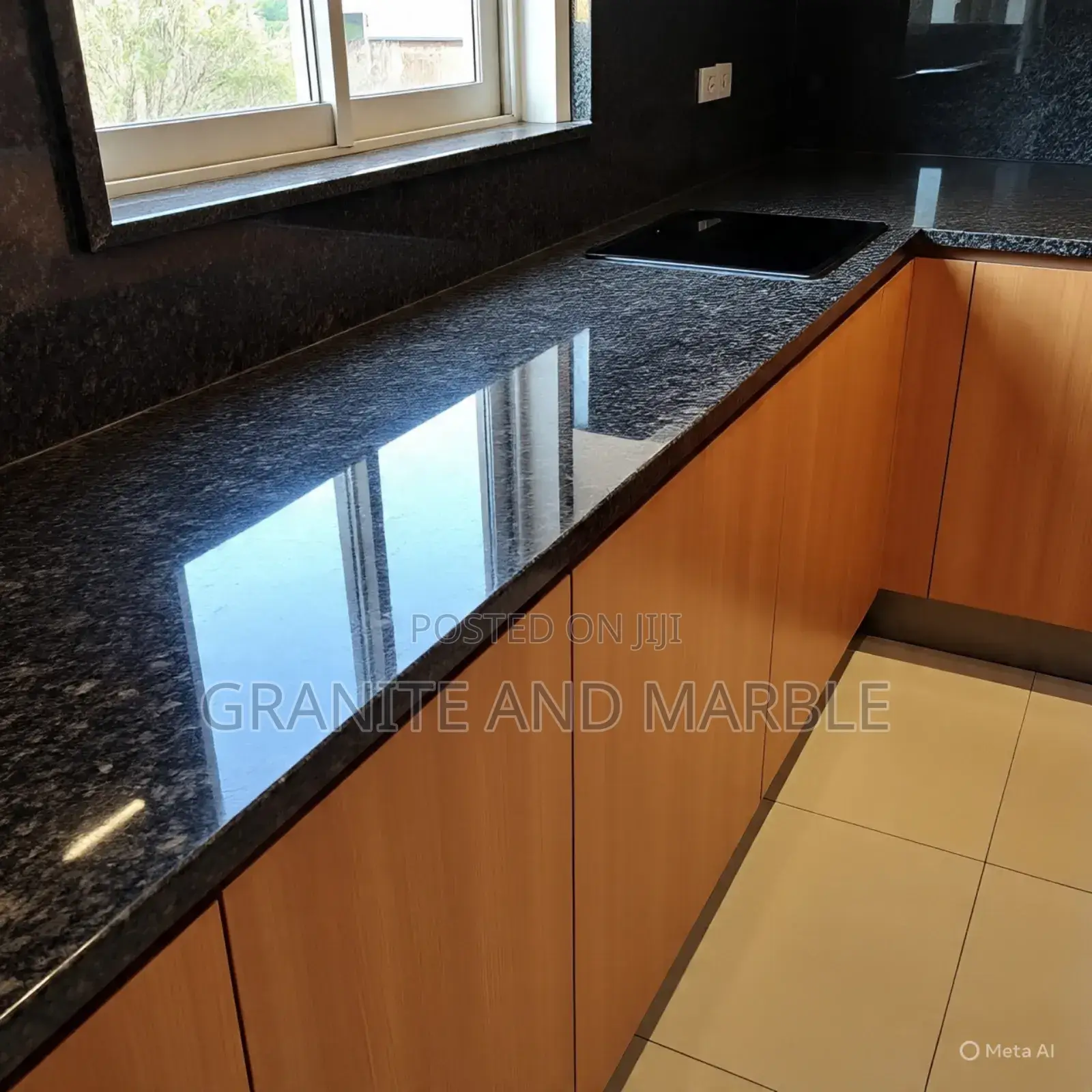 Black Granite Slabs – Kitchen Finishes