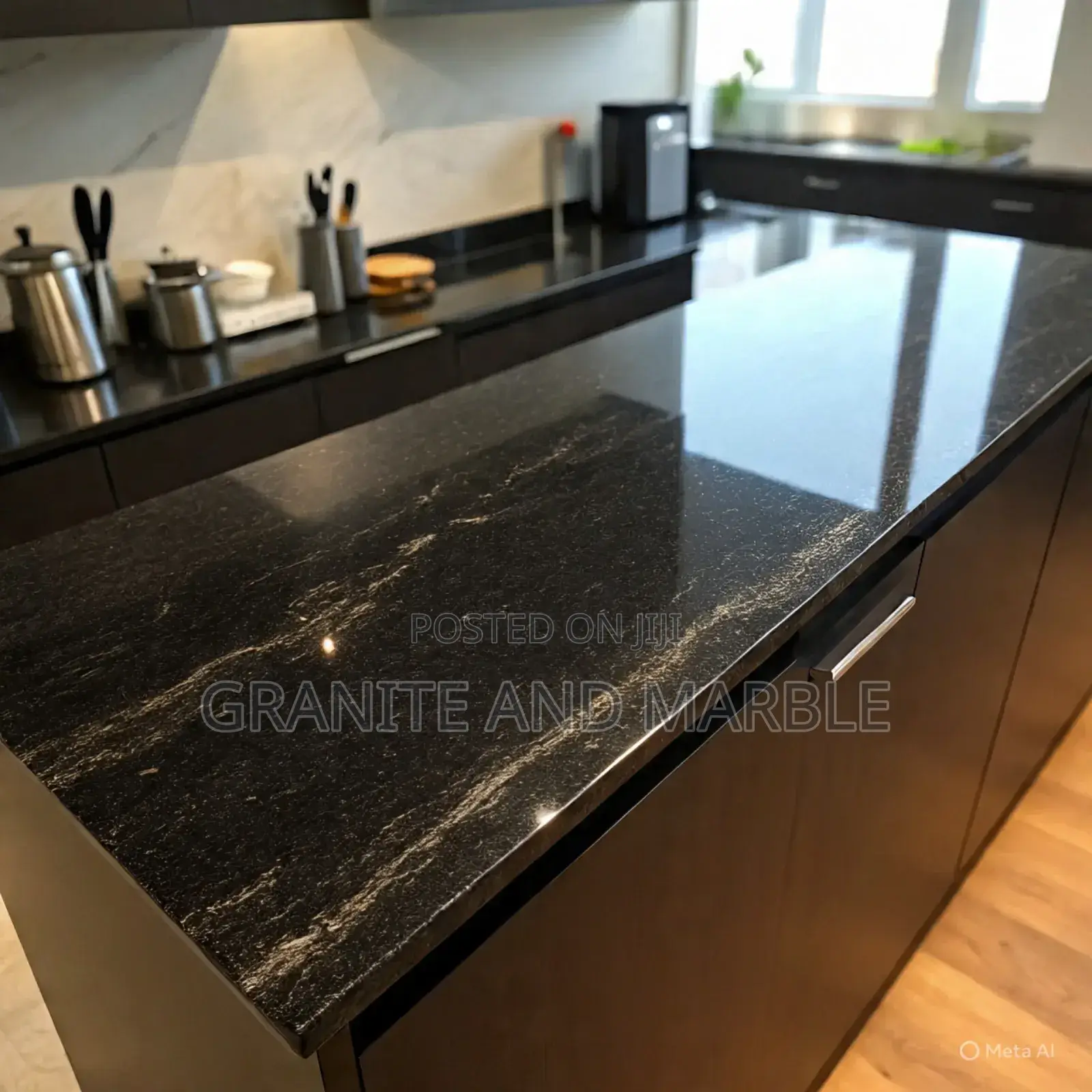 Luxury Black Granite – Kitchen Countertops