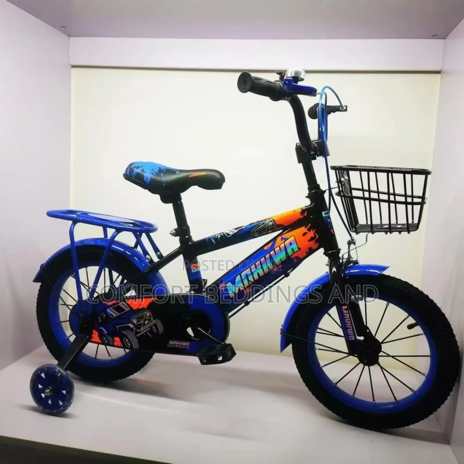 Maxkwa Kids Bicycle Blue