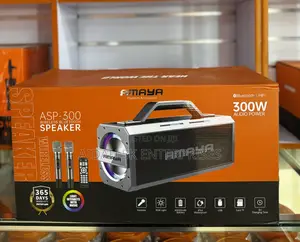 Amaya Asp-300 Bluetooth Speaker With 2 Microphones
