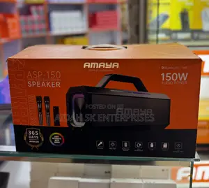 Amaya Asp-150 Bluetooth Speaker 150w High-Power With Colorful Lights