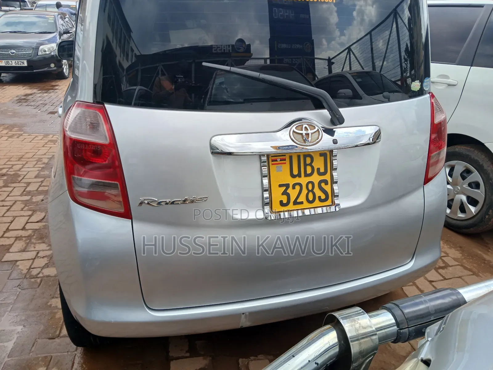 Toyota Ractis 2007 Silver