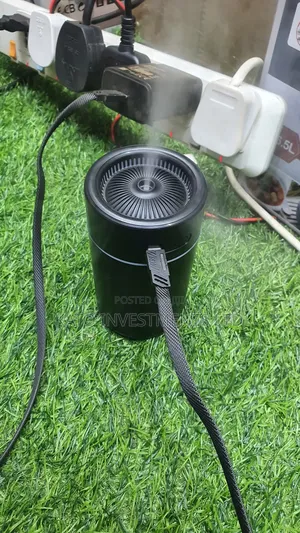Round Black Humidifier