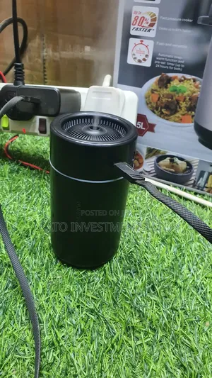 Round Black Humidifier