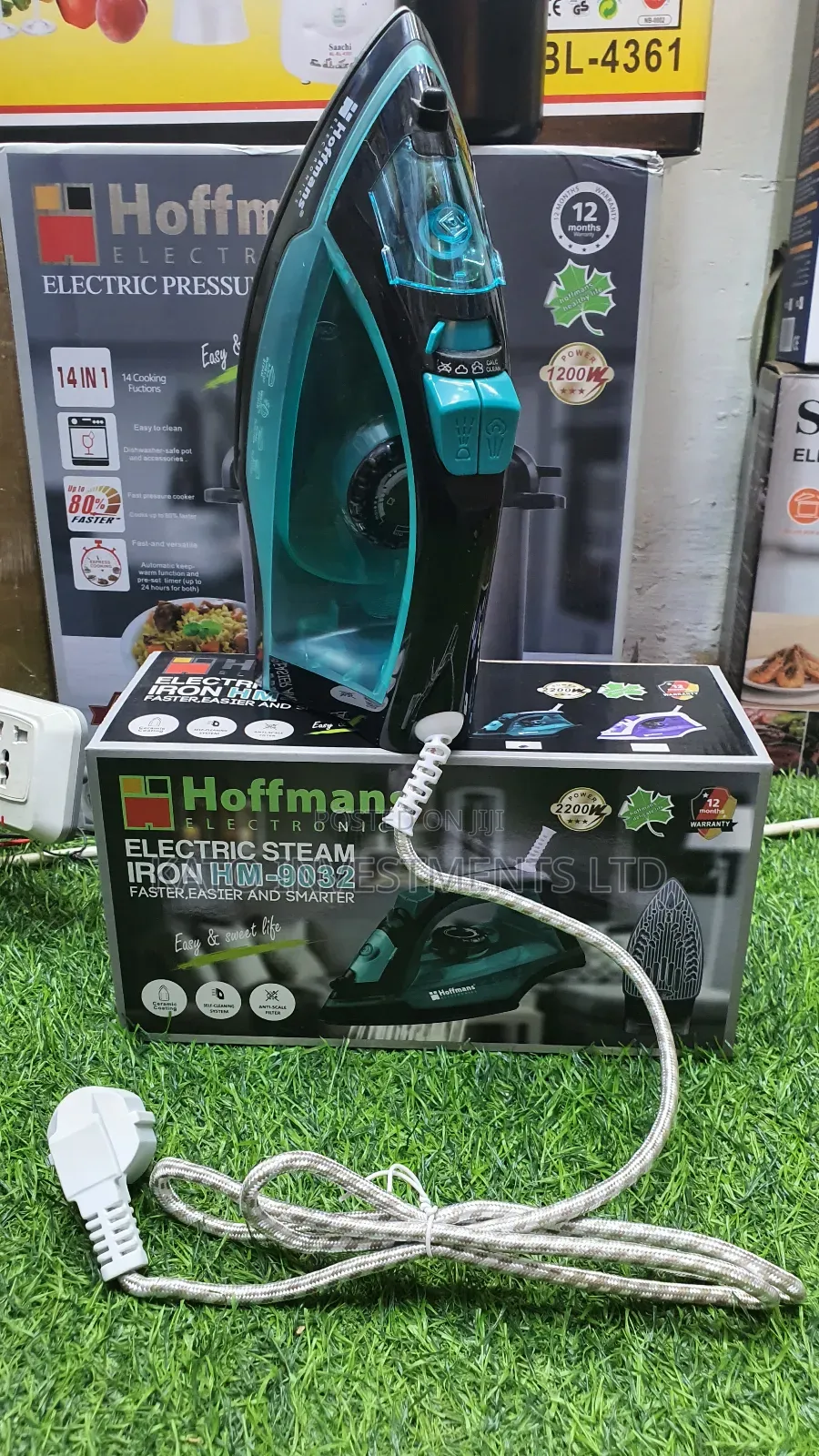 Hoffmans Flatiron Hm 9032 Steam Iron