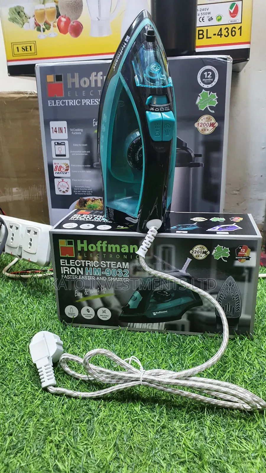 Hoffmans Flatiron Hm 9032 Steam Iron