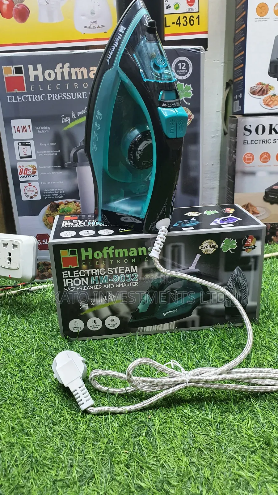 Hoffmans Flatiron Hm 9032 Steam Iron