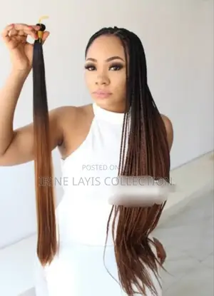 Bone Straight Hair Braids