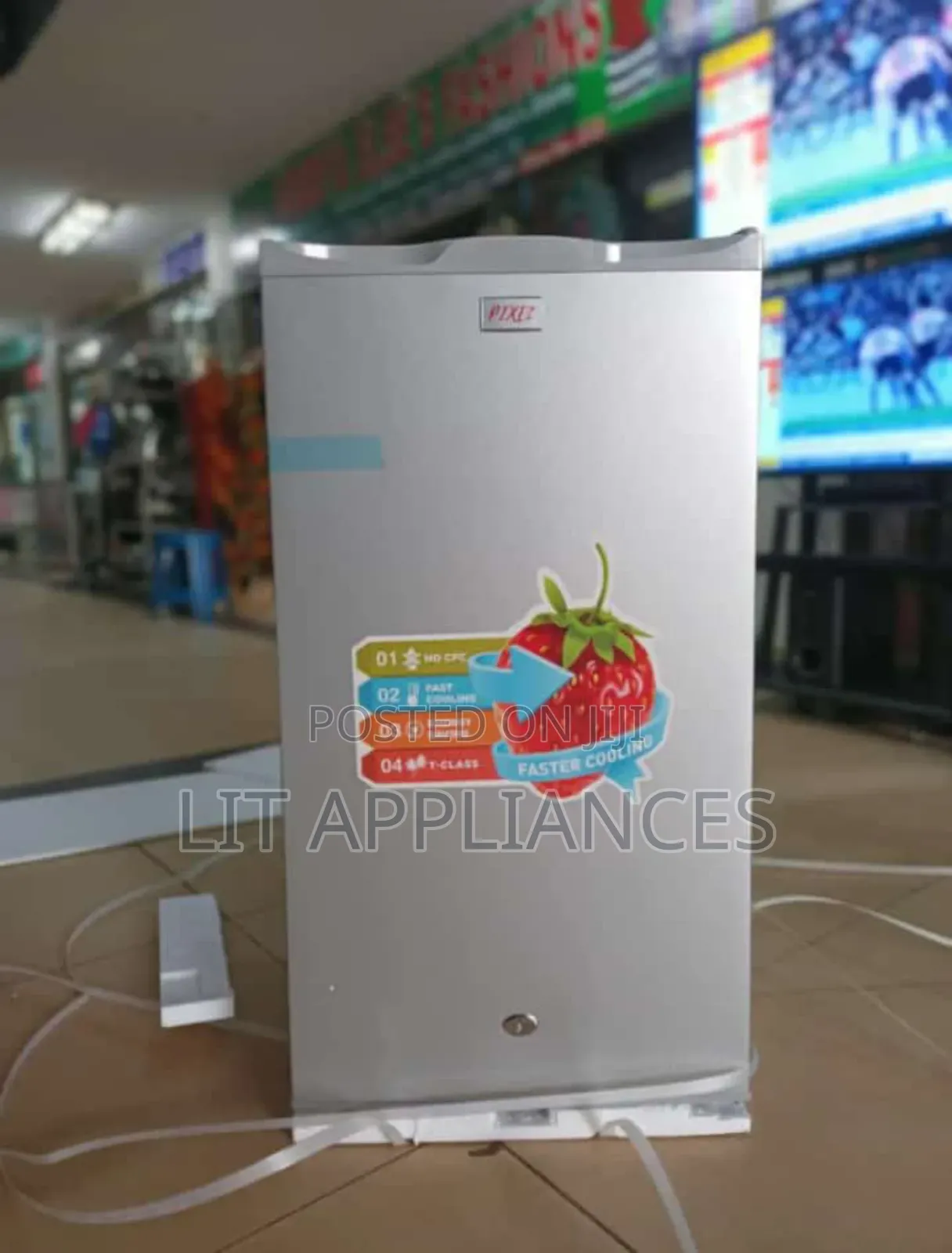 Pixel Fridge 120l With Light Inside.
