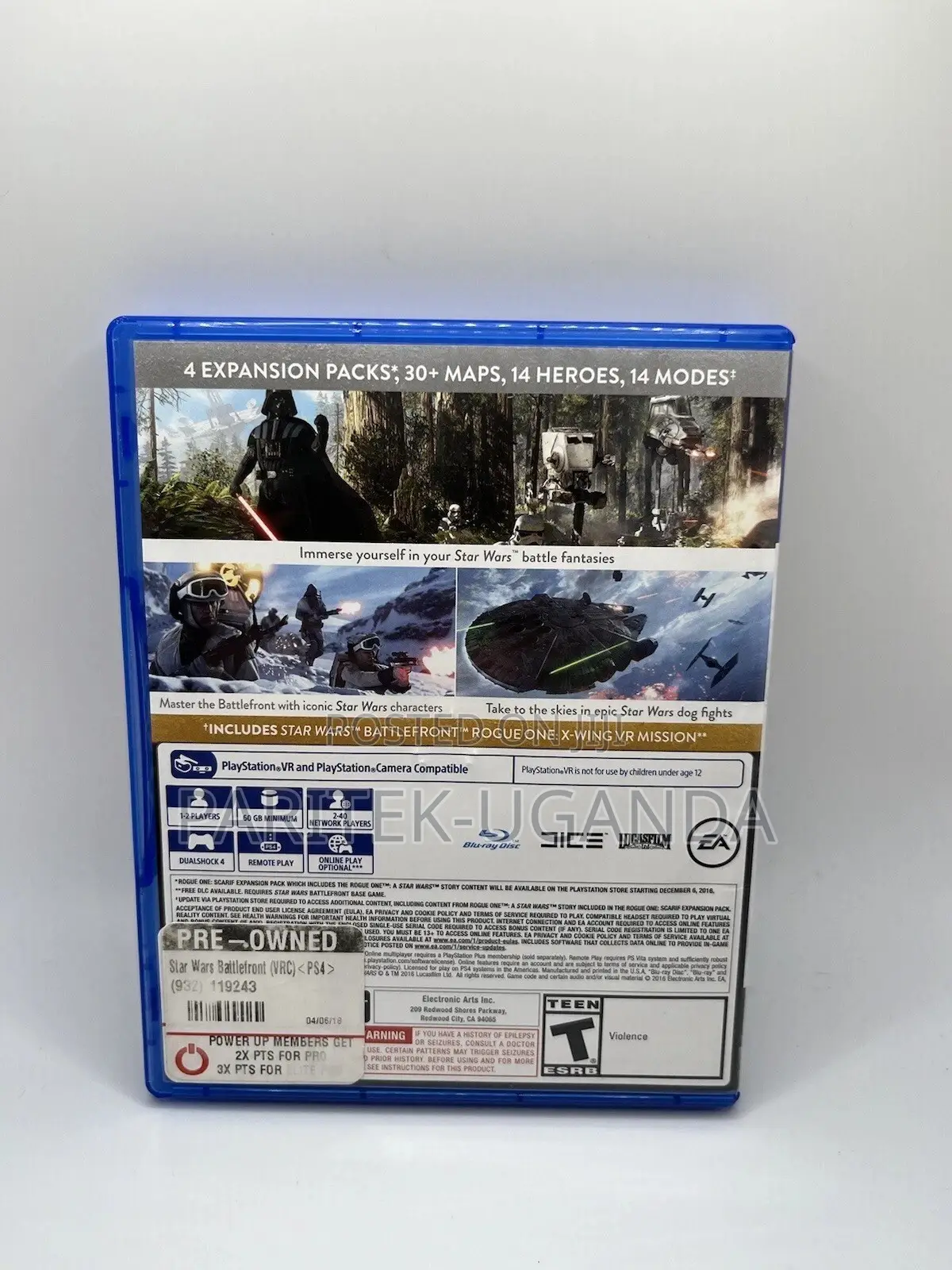 Star Wars Battlefront Ps4 Used
