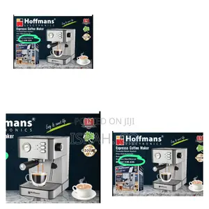 Hoffmans Espresso Coffee Maker Hm-686 - Black