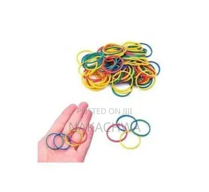 100 Pieces Mini Small Colourful Elastic Hair Rubber Bands