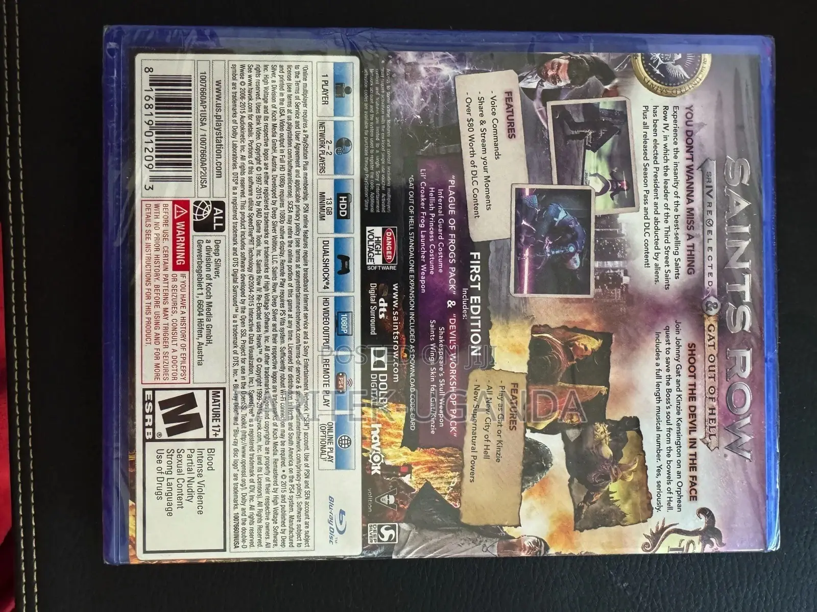 Saints Row Ps4 Used