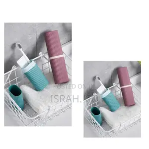 Travel Toothpaste and Toothbrush Holder