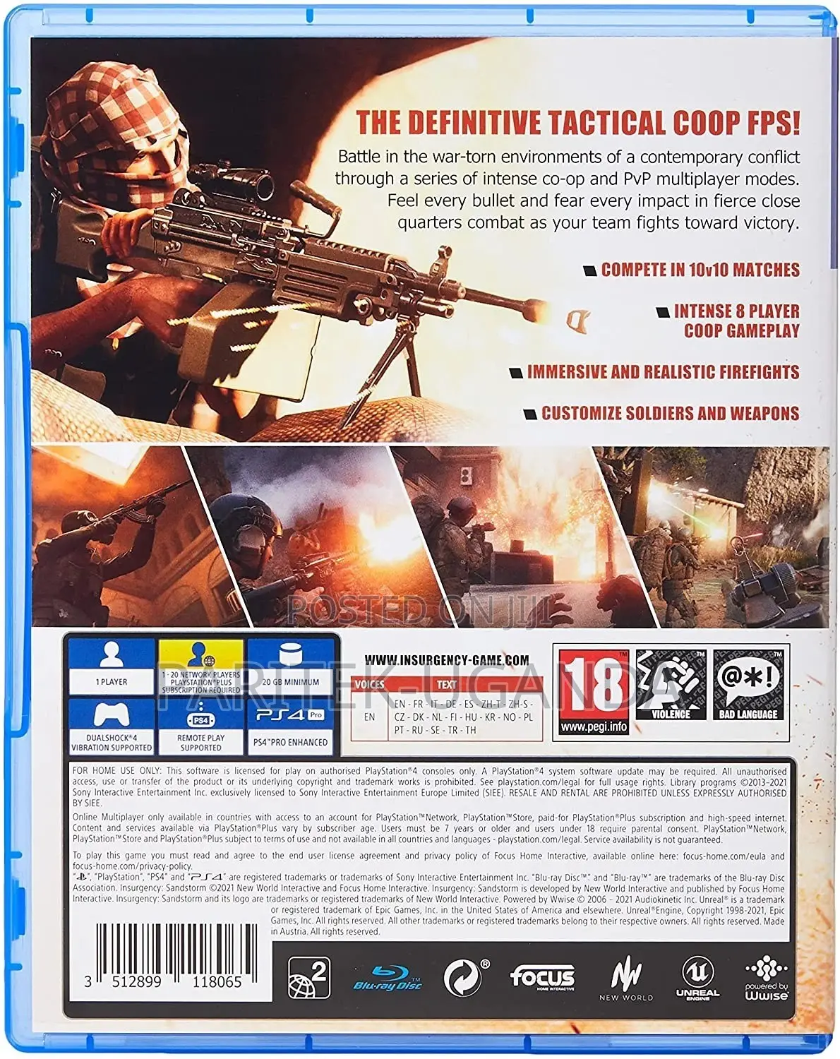 Insurgency Ps4 Used