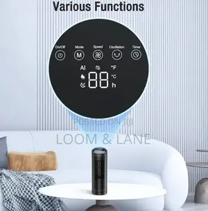 Digital Silent Bladeless Tower Fan