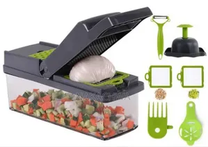 11 in 1 Multi Funcation Vegetable and Fruit Copper Grater