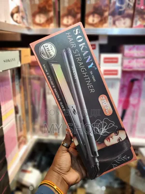 Pressing Hair Iron