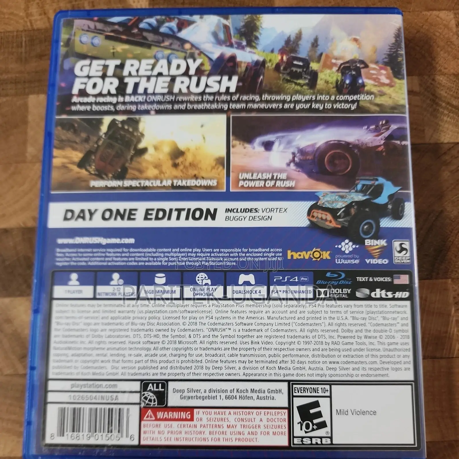 Onrush Day One Edition Ps4 Used