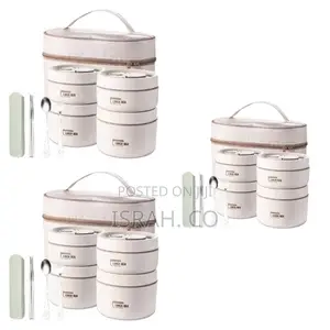 New Stainless Steel Lunch Containers With a Lunch Box