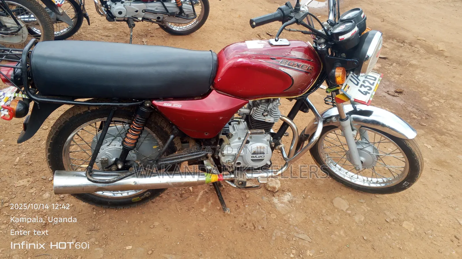 Bajaj Boxer 100 2022 Red