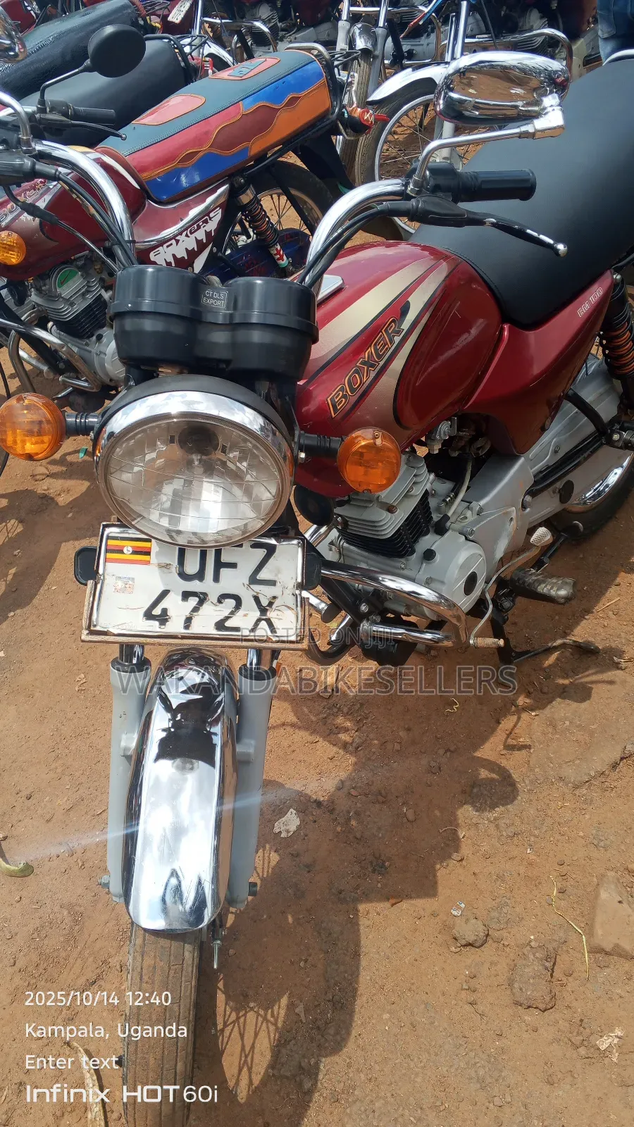 Bajaj Boxer 100 2023 Red