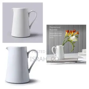 Ceramic Flower Vase White