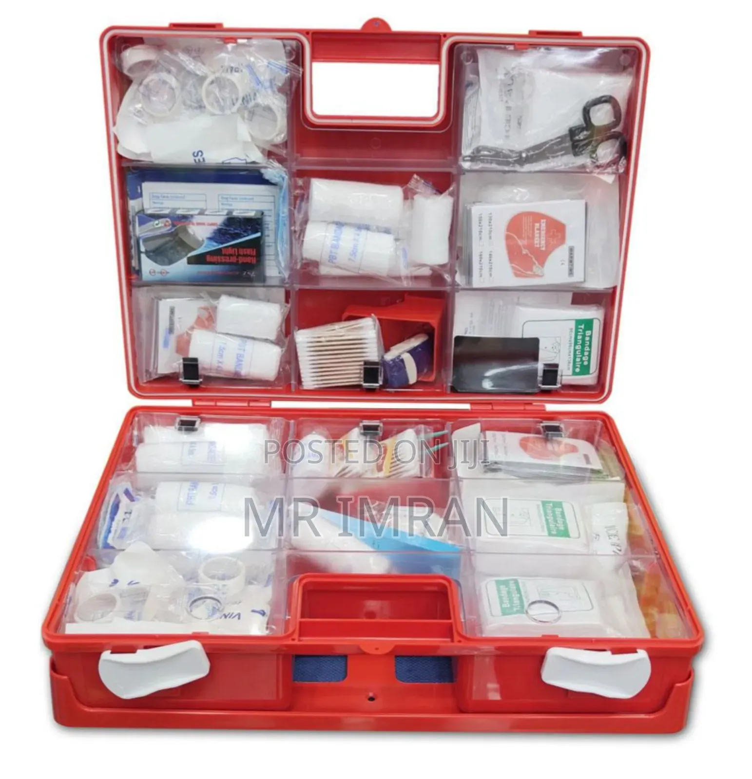 First Aid Kit 100 People Orange Box