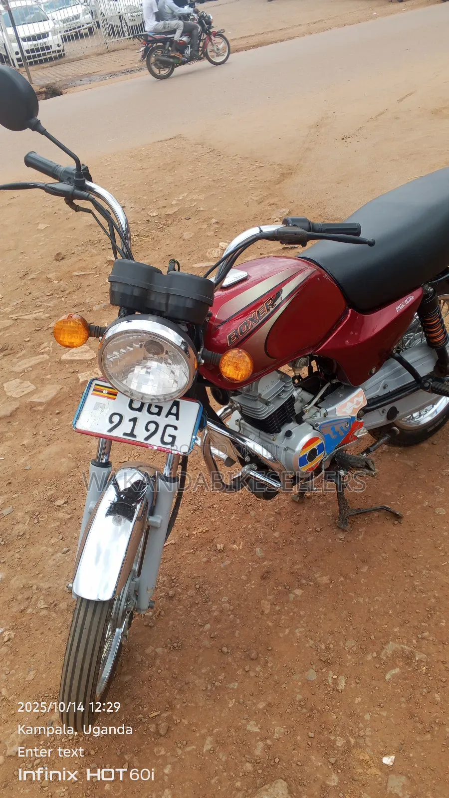 Bajaj Boxer 100 2024 Red