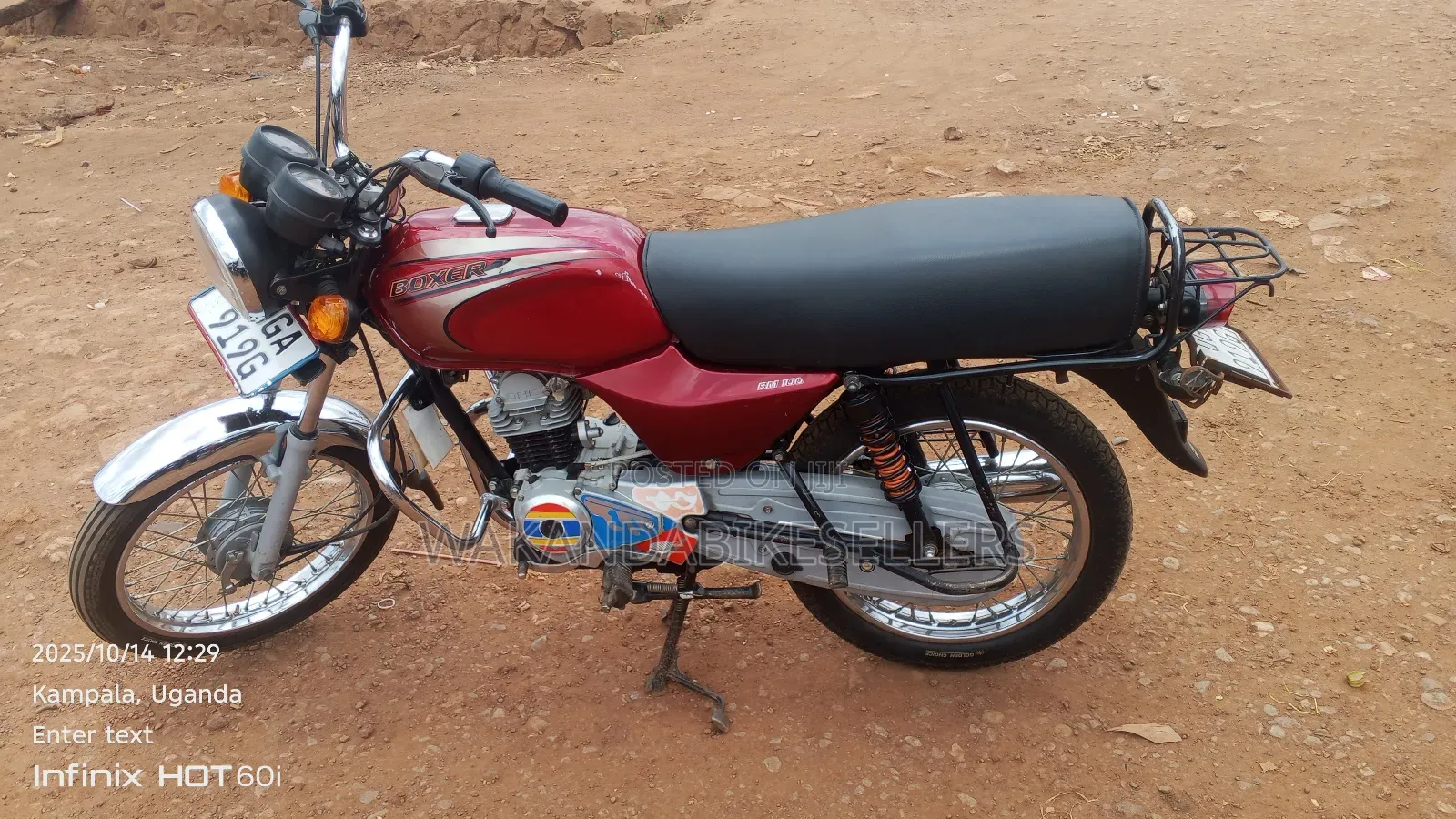 Bajaj Boxer 100 2024 Red