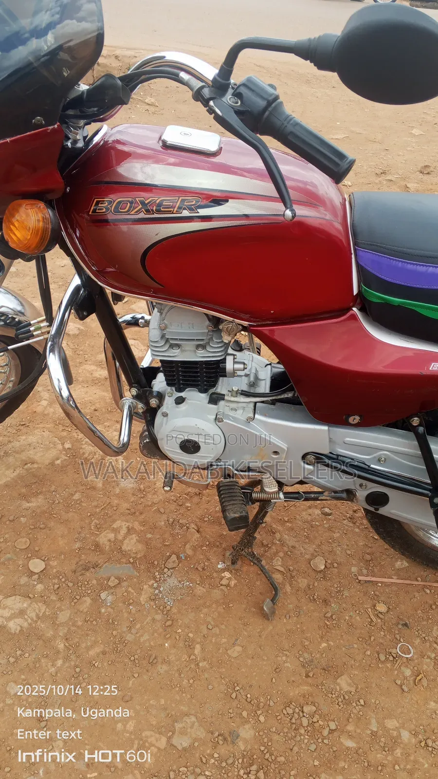 Bajaj Boxer 100 2024 Red