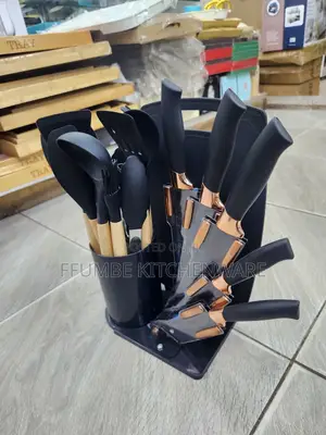Kitchen Knife Set 19 Pieces