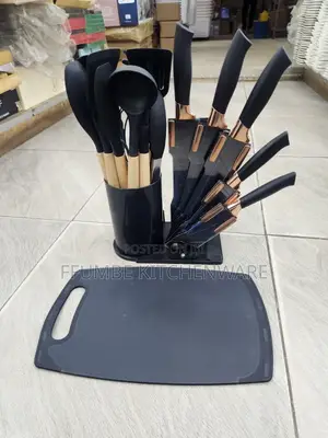 Kitchen Knife Set 19 Pieces