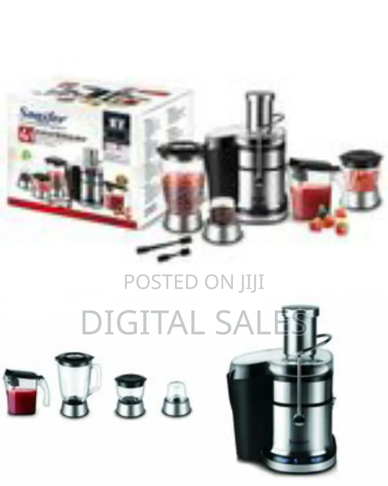 Sonifer 4 In1multi-Function Blender,Food Processor,1.5l,