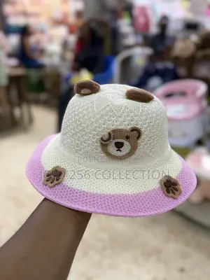 Kids Hats With Teddy Bear