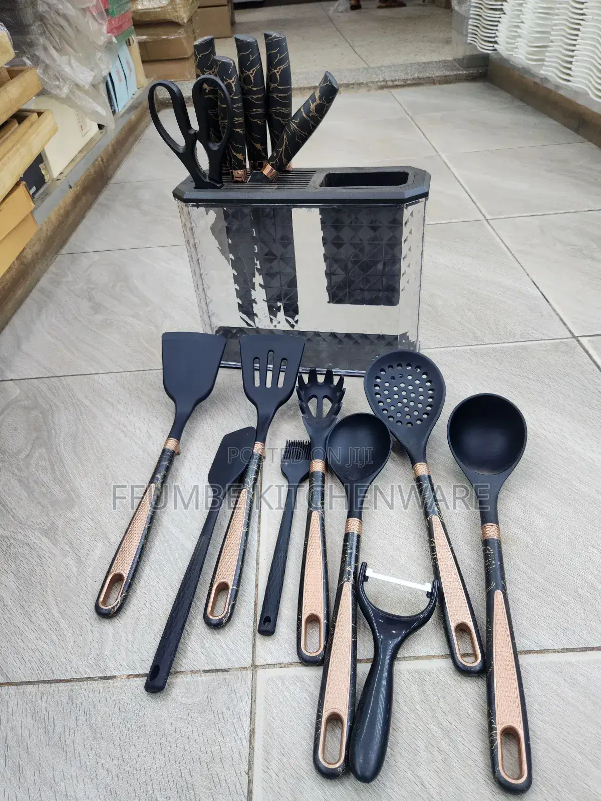Kitchen Utensil and Knife Set