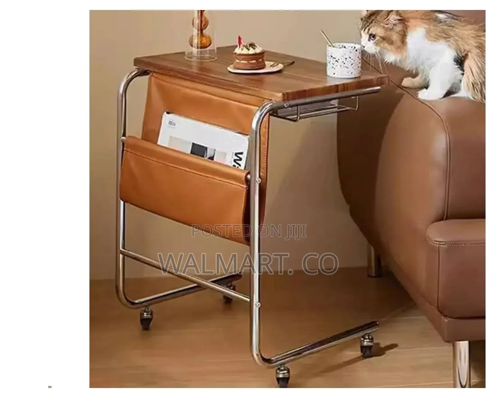 C Shaped Movable Bedside Table