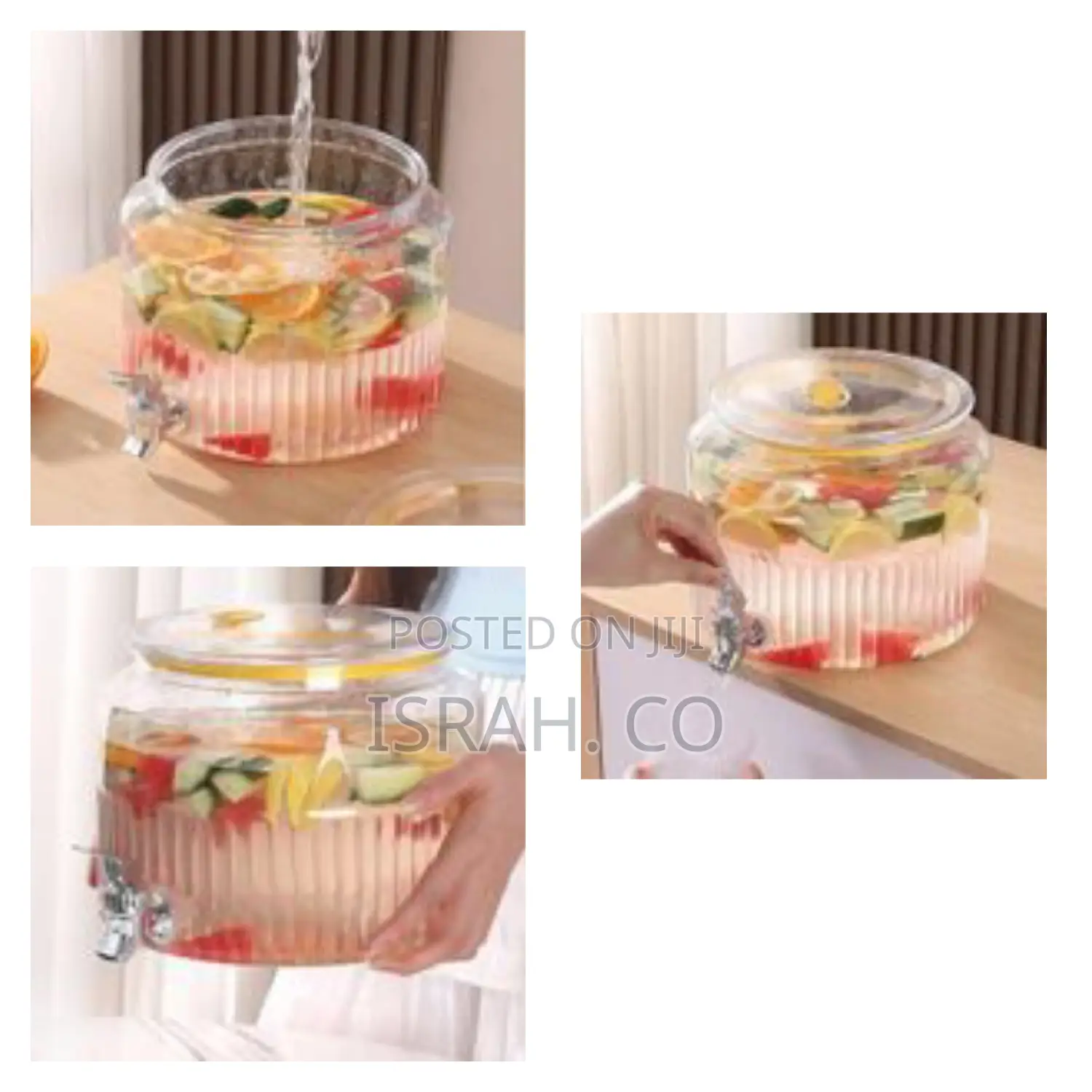 Portable Round Juice Dispenser