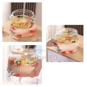 Portable Round Juice Dispenser