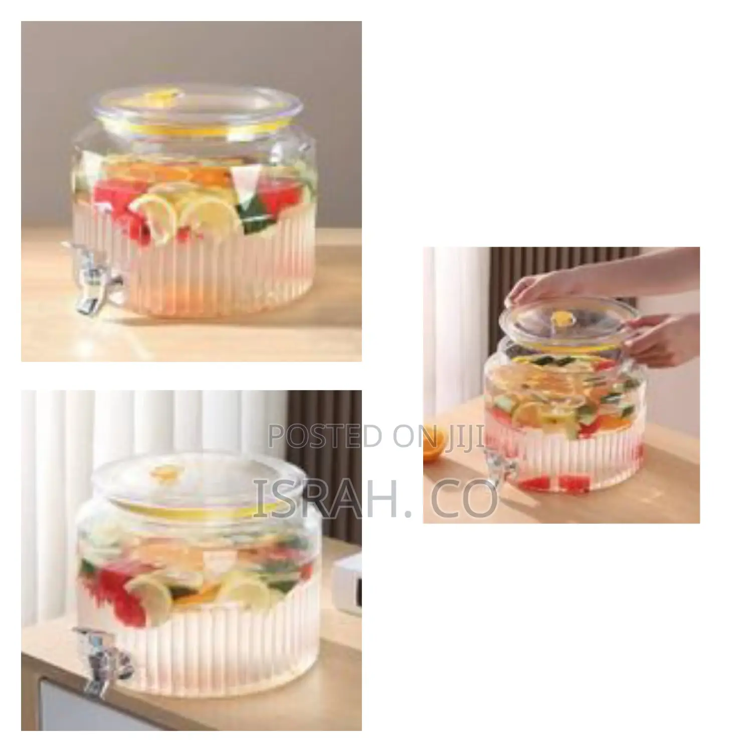 Portable Round Juice Dispenser